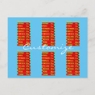 Cartão Postal Maine Tows - Sinal Thunder_Cove