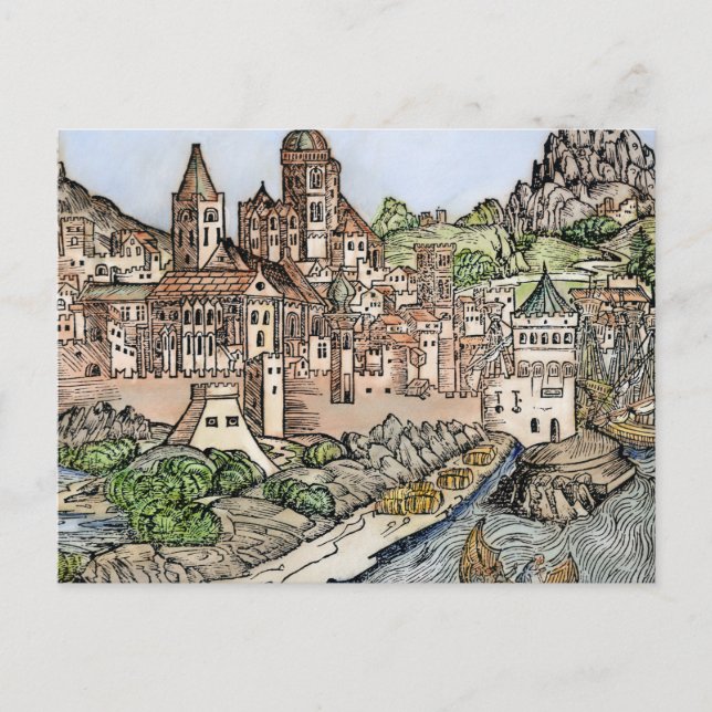 Cartão Postal Mainz, Alemanha, 1493 (Frente)