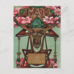 Cartão Postal Maio - Gêmeos