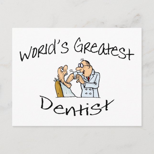 Cartão Postal Maior Dentista Aberto do Mundo (Frente)