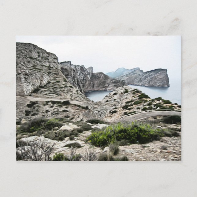 Cartão Postal Maiorca - Fim do Mundo (Frente)