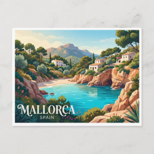 Cartão Postal Maiorca Palma Espanha