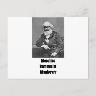 Cartão Postal Mais Como ManiBESTO!