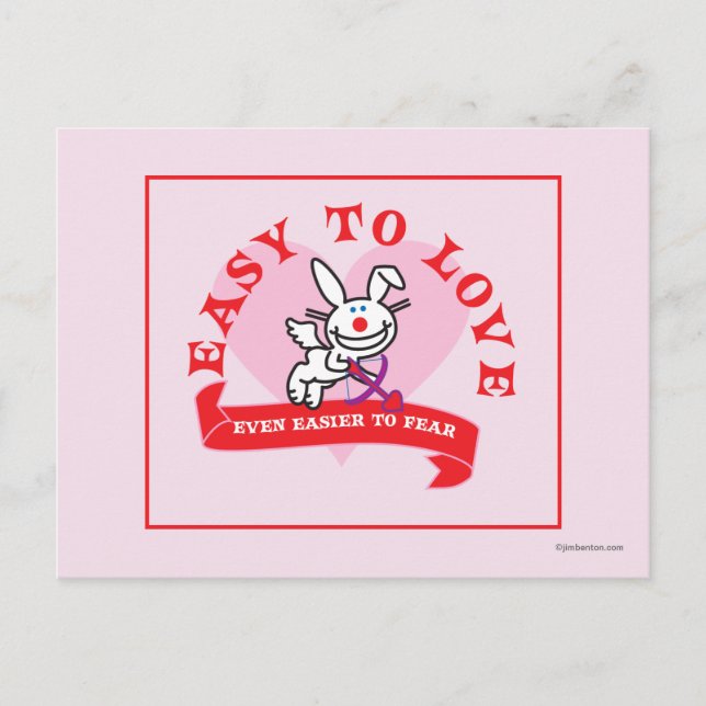 Cartão Postal Mais fácil de temer (Frente)