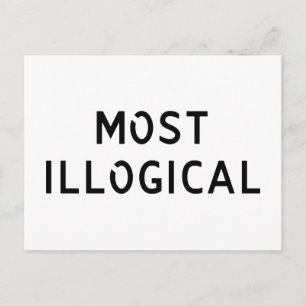 Cartão Postal Mais Ilógico