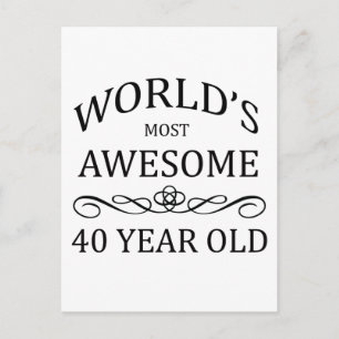 Cartão Postal Mais Incrível do Mundo aos 40 anos