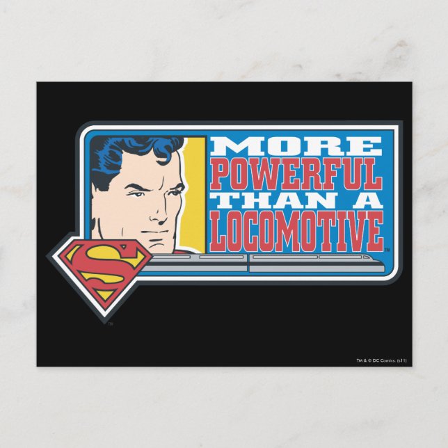 Cartão Postal Mais poderoso (Frente)