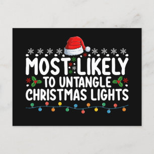 Cartão Postal Mais Provável Para Desembaraçar Férias De Natal