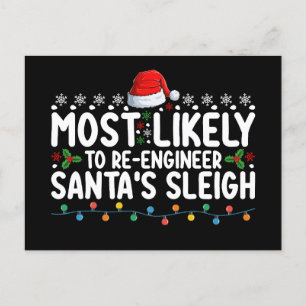 Cartão Postal Mais Provável Para Reformar O Engenheiro Santas Sl