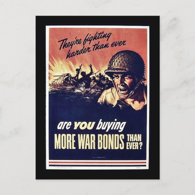 Cartão Postal Mais Títulos de Guerra (Frente)