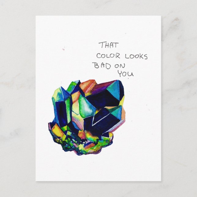 Cartão Postal Mais Um Cartão-Postal Agressivo Passivo (Frente)