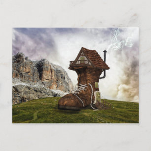 Cartão Postal Maison chaussure
