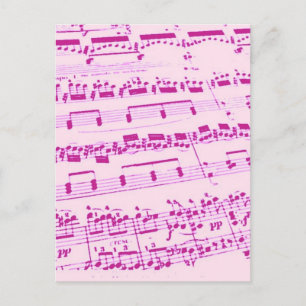 Cartão Postal Major de Música/Estudante/Professor
