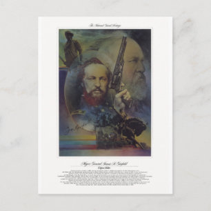 Cartão Postal Major-General James A. Garfield Citizen Soldier