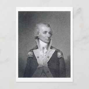 Cartão Postal Major-General Thomas Sumter (1734-1832) gravado po