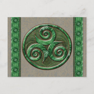 Cartão Postal Malachite Triskel