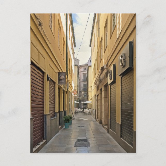 Cartão Postal Málaga. 7. (Frente)