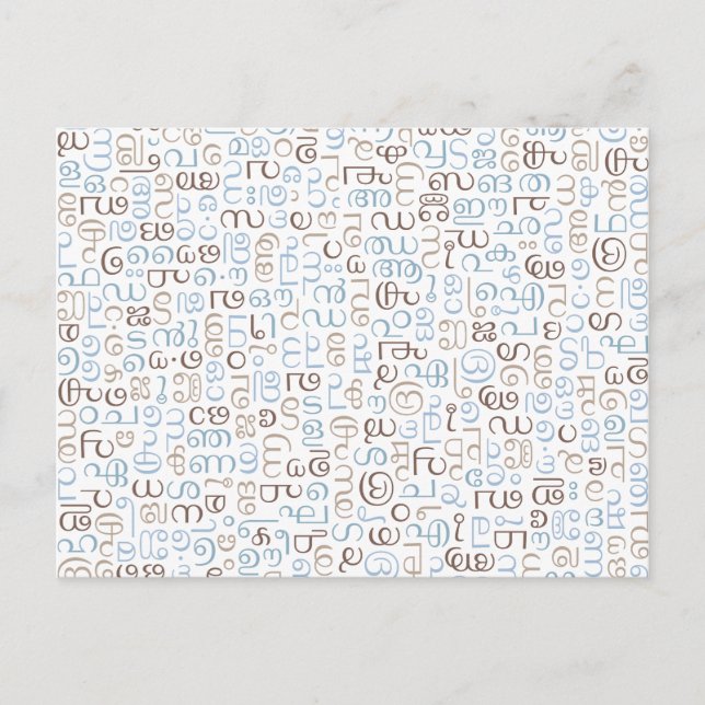 Cartão Postal Malaiala (Frente)