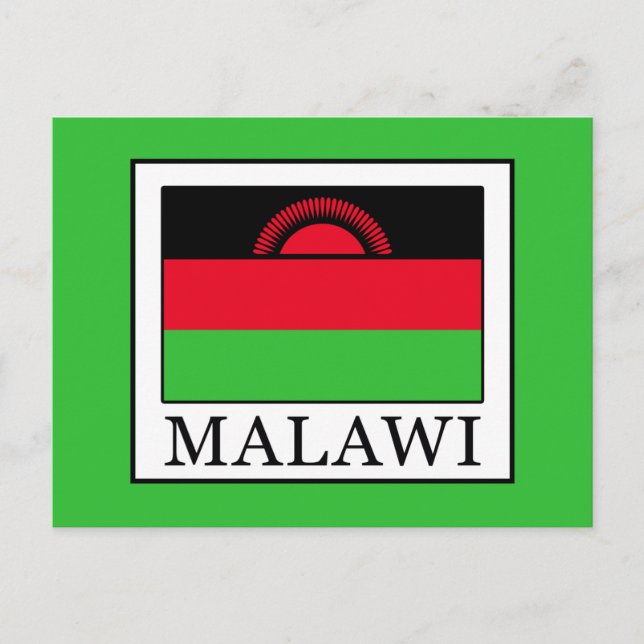 Cartão Postal Malauí (Frente)