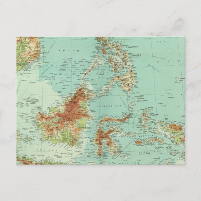 Cartão Postal Malay Archipelago 2 (Frente)