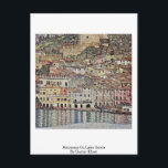 Cartão Postal Malcesine No Lago Garda Por Gustav Klimt<br><div class="desc">Malcesina No Lago Garda Por Gustav Klimt.

Malcesina No Lago Garda Masterpaper De Gustav Klimt.

 Gustav Klimt: Pintor Simbolista Austríaco E Um Dos Membros Mais Proeminentes Do Movimento Secessão De Viena. As Suas Grandes Obras Incluem Pinturas,  Murais,  Esboços E Outros Objetos De Arte.</div>