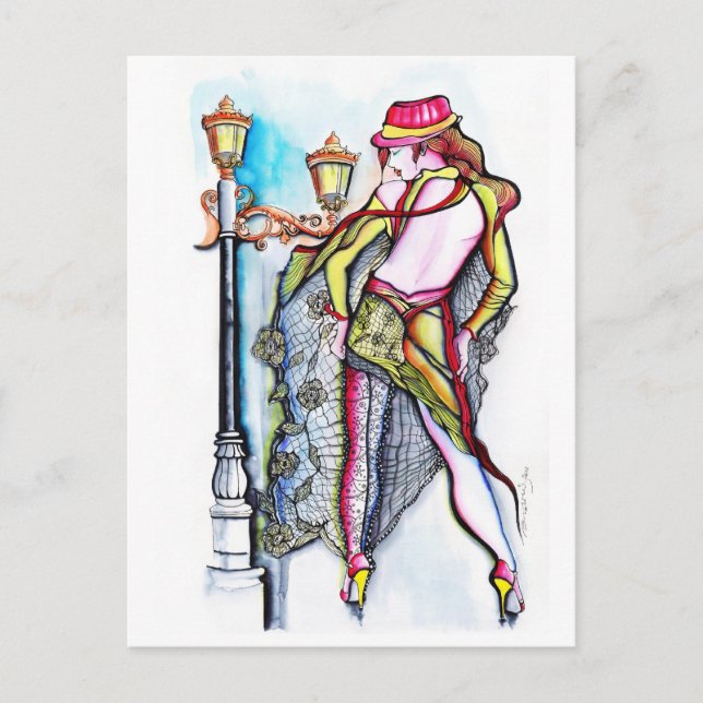 Cartão Postal Malena (Frente)