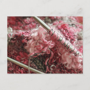 Cartão Postal Malhar com Lã