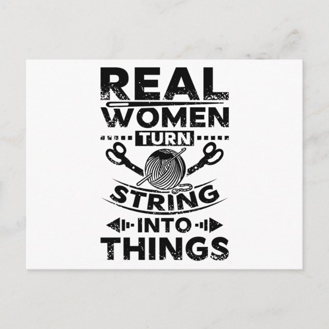 Cartão Postal Malharia E Costura (Frente)