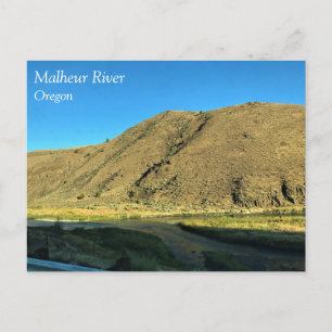 Cartão Postal Malheur River, Oregon