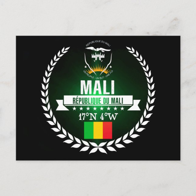 Cartão Postal Mali (Frente)