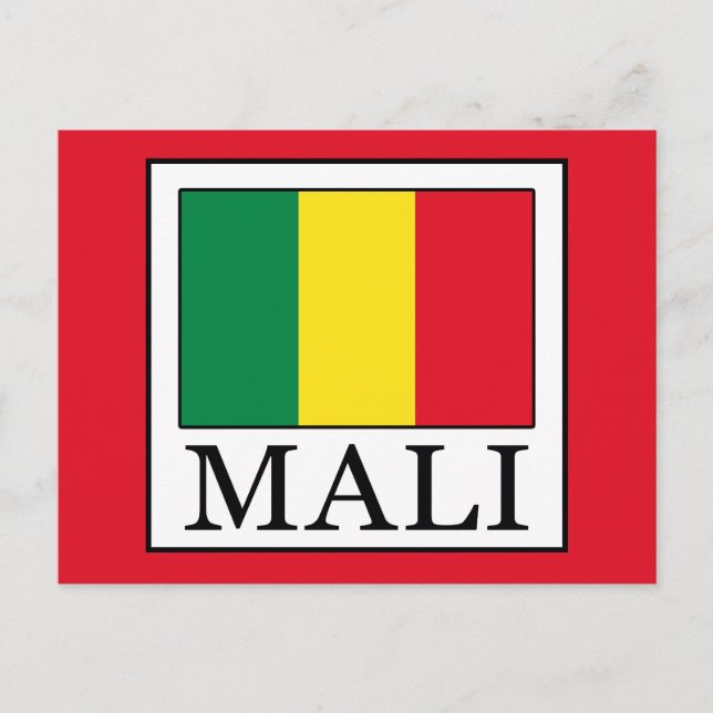 Cartão Postal Mali (Frente)