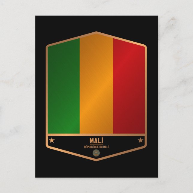 Cartão Postal Mali (Frente)