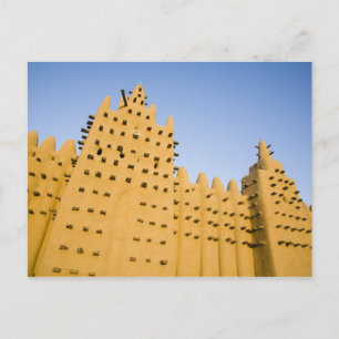 Cartão Postal Mali, Djenne. Grande Mesquita