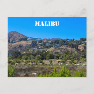 Cartão Postal Malibu, Cartão-postal da Califórnia