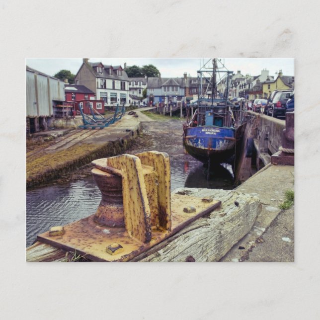 Cartão Postal Mallaig Harbor (Frente)