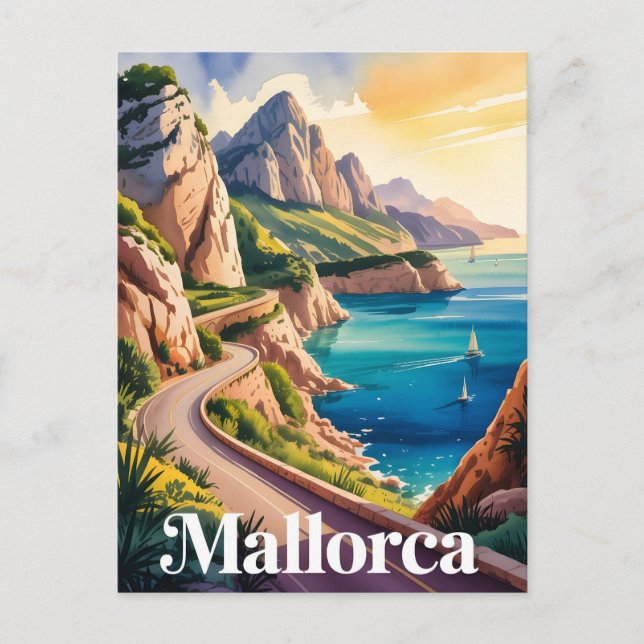 Cartão Postal Mallorca art (Frente)