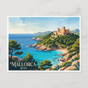 Cartão Postal Mallorca Capdepera Espanha