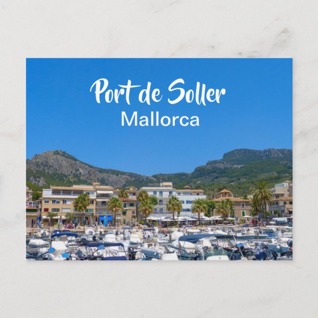 Cartão Postal Mallorca Port de Soller Panorama (Frente)