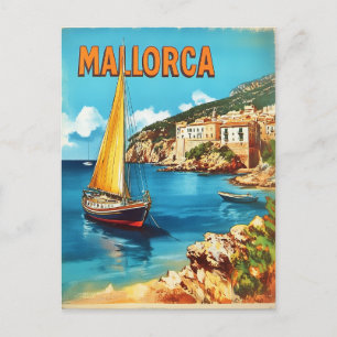 Cartão Postal Mallorca Vintage