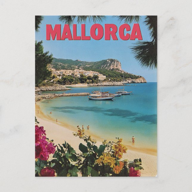 Cartão Postal Mallorca Vintage (Frente)