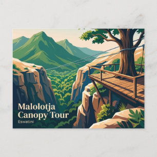 Cartão Postal Malolotja Canopy Tour, Reserva Natural de Malolotj
