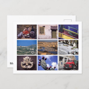 Cartão Postal Malta