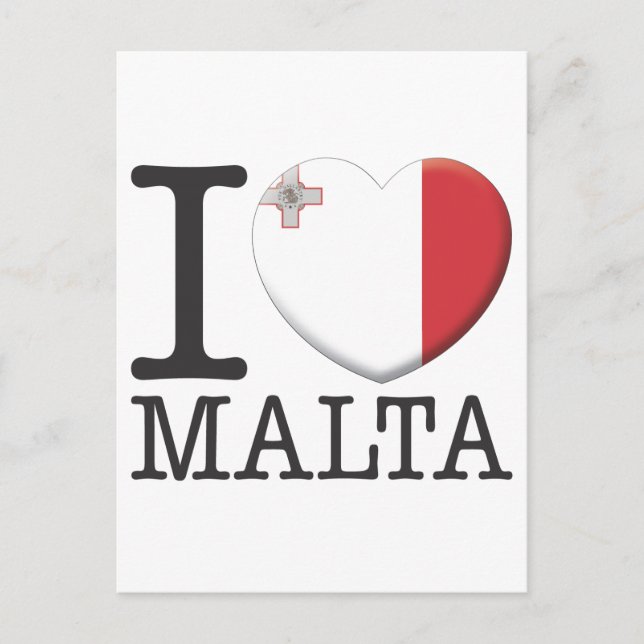 Cartão Postal Malta (Frente)