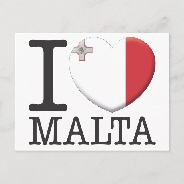 Cartão Postal Malta (Frente)