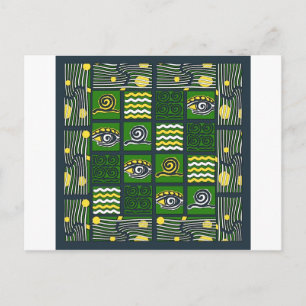 Cartão Postal Malta Eye