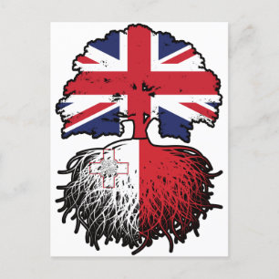 Cartão Postal Malta Reino Unido Reino Unido Reino Unido