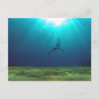 Cartão Postal Malta Snorkeling