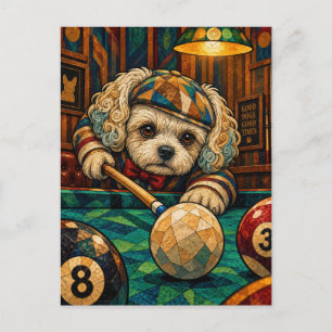 Cartão Postal Maltês, Mosaico Geométrico