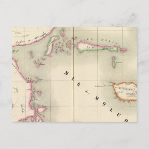 Cartão Postal Maluku Oceania nº 21