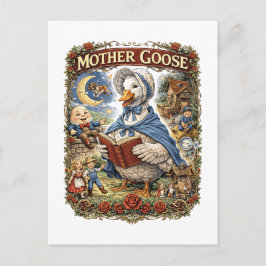 Cartão Postal Mama Gansa